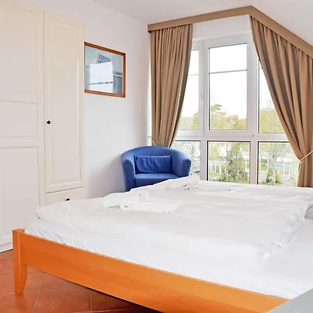 Daire Mit Balkon Und Strandkorb Am